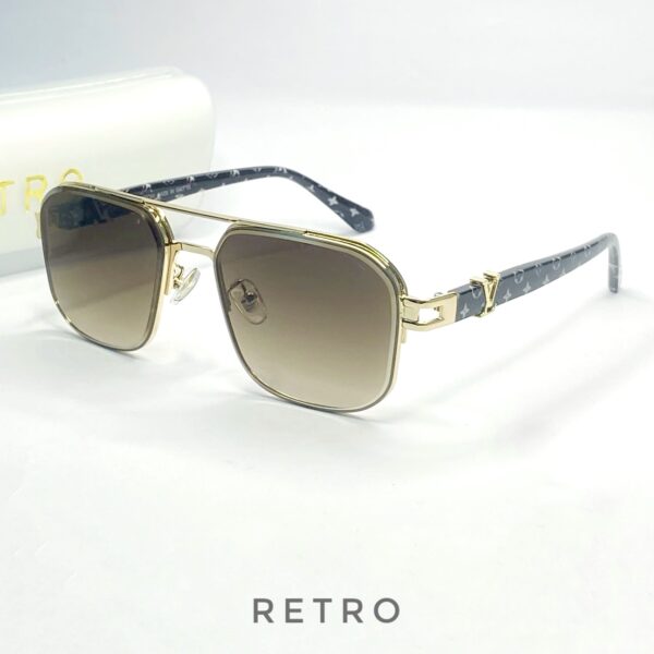 LV-COFFEE MONOGRAM MENS SUNGLASS