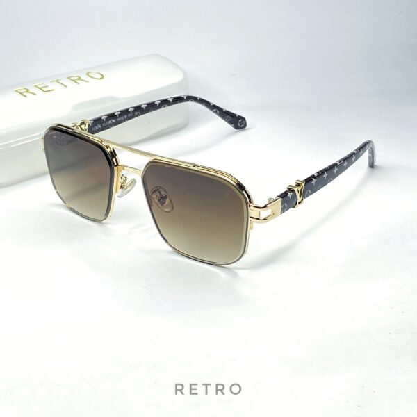 LV-COFFEE MONOGRAM MENS SUNGLASS