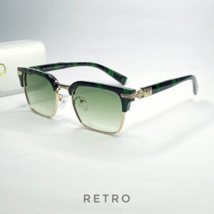 BALMN-ZS98123 CLUBMASTER MARBLE-GREEN SUNGLASS
