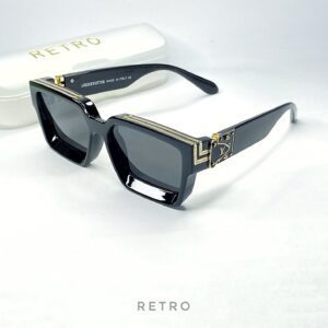 LV-86229XX GOLDEN BLACK SUNGLASS