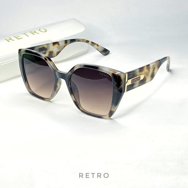 FENDY LEOPARD LADIES SUNGLASS