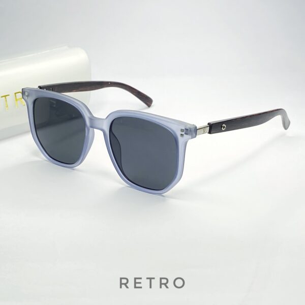 LV-3052 WOODEN FROSTED SUNGLASS