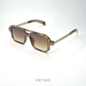 DB703 TIGER DOUBLE-BRIDGE SUNGLASS