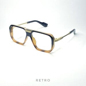 Moscot Tiger Stripe DOUBLE-BRIDGE Eyewear