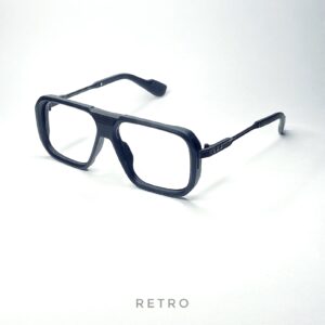 Moscot Matt-Black DOUBLE-BRIDGE Eyewear