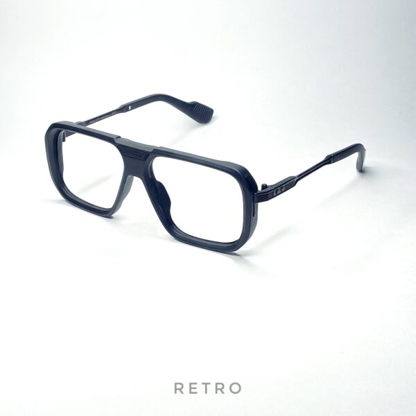Moscot Matt-Black DOUBLE-BRIDGE Eyewear