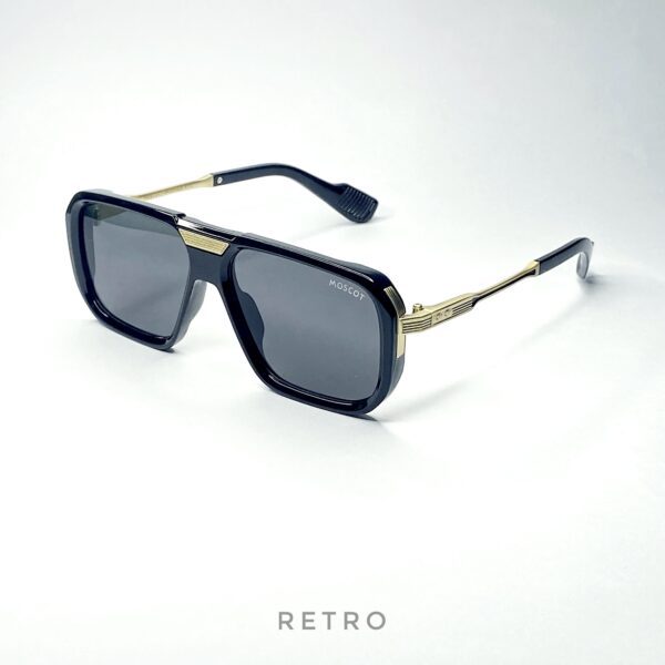 Moscot Black-Golden DOUBLE-BRIDGE SUNGLASS