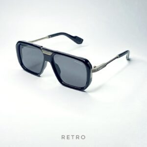 Moscot Black-Silver DOUBLE-BRIDGE SUNGLASS