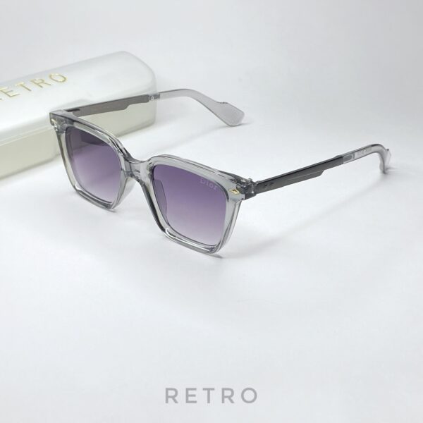 DIORR M8505 SUNGLASS (CLEAR BLUE)