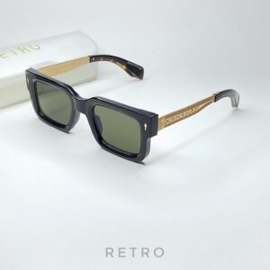 GUCII ZS98159 SUNGLASS (GOLDEN-BLACK)
