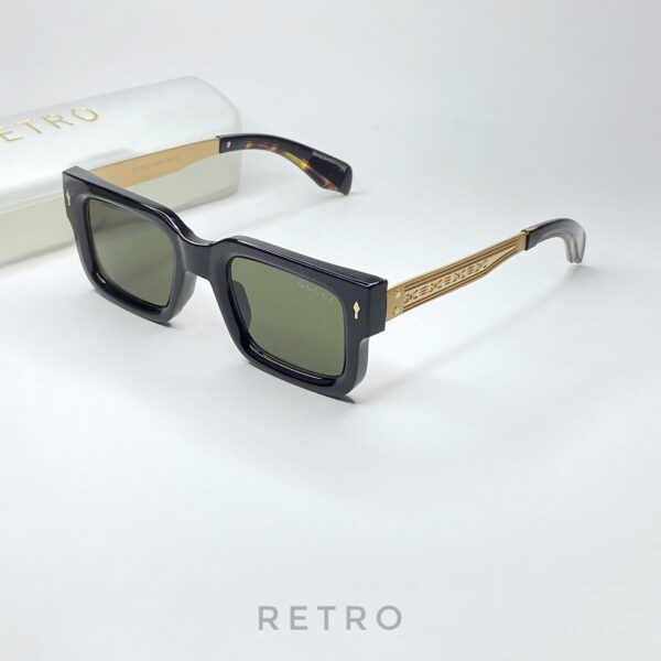 GUCII ZS98159 SUNGLASS (GOLDEN-BLACK)